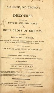 No cross, no crown by William Penn
