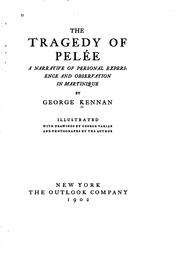 Cover of: The tragedy of Pele e by George Kennan