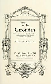 Cover of: The Girondin