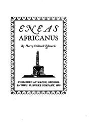 Cover of: Eneas Africanus