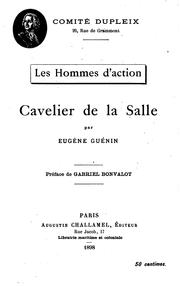 Cavelier de la Salle by Eugène Guénin