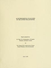 Cover of: An environmental evaluation of the lower Welland River by R. J. Pope