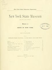 Cover of: Birds of New York