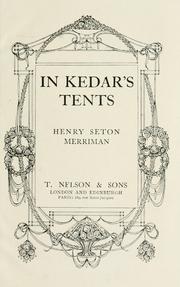 In Kedar's tents by Hugh Stowell Scott