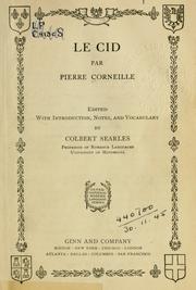 Cover of: Le Cid by Pierre Corneille