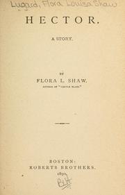 Cover of: Hector by Flora L. Shaw