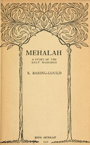 Cover of: Mehalah: a story of the salt marshes.