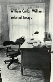 Cover of: Selected Essays of William Carlos Williams