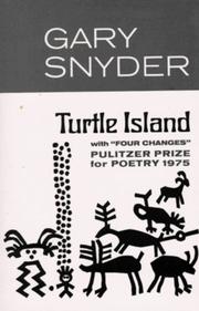 Cover of: Turtle Island. by Gary Snyder