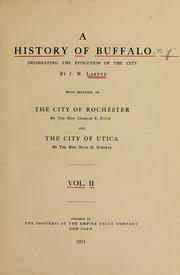 Cover of: A history of Buffalo by Josephus Nelson Larned