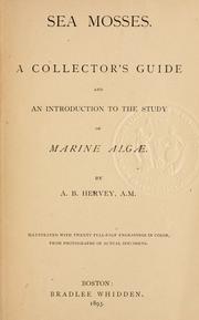 Cover of: Sea mosses by A. B. Hervey