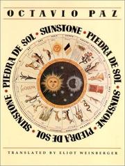 Cover of: Sunstone/Piedra De Sol
