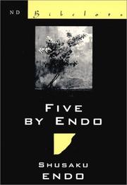 Cover of: Five by Endo: (New Directions Bibelots)