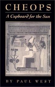 Cover of: Cheops: a cupboard for the sun