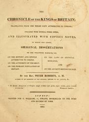 Cover of: chronicle of the kings of Britain