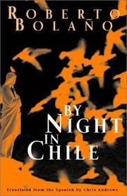 Cover of: By night in Chile by Roberto Bolaño
