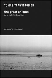 Cover of: The Great Enigma: New Collected Poems