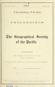 Cover of: The origin and the meaning of the name California: Calafia the queen of the island of California, Title page of Las Sergas