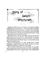 Cover of: Witchcraft illustrated.: Witchcraft to be understood. Facts, theories and incidents. With a glance at old and new Salem and its historical resources.