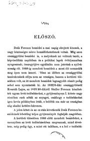 Cover of: Deák Ferencz beszédei: 1829-1847