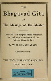 The Bhagavad gita