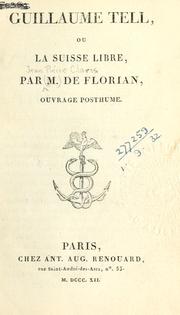 Cover of: Guillaume Tell by Florian