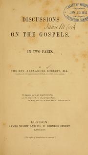 Cover of: The growth of the Gospels as shown by structural criticism