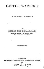 Cover of: Castle Warlock | George MacDonald