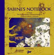 Cover of: Sabine's notebook