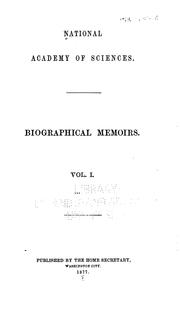 Cover of: Biographical Memoirs V.83: August 7, 1917-April 12, 1998 by National Academy of Sciences U.S.