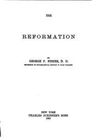 Cover of: The Reformation