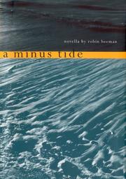 Cover of: A minus tide by Robin Beeman