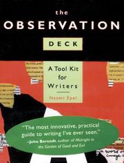 Cover of: The Observation Deck: A Tool Kit for Writers (Past & Present)