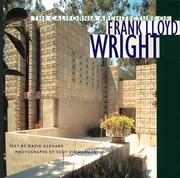 Cover of: The California architecture of Frank Lloyd Wright