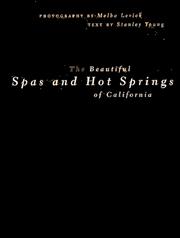 Cover of: The beautiful spas and hot springs of California by Melba Levick
