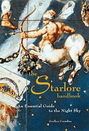 Cover of: The starlore handbook by Geoffrey Cornelius