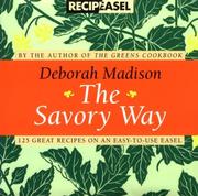 Cover of: The Savory Way Recipeasel
