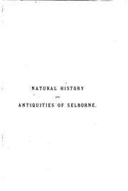 Cover of: Natural History and Antiquities of Selborne