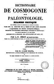 Dictionnaire des inventions et découvertes anciennes et modernes; publ. par l'abbé Migne by Achille marquis de Jouffroy d'Abbans