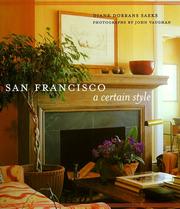 Cover of: San Francisco: A Certain Style