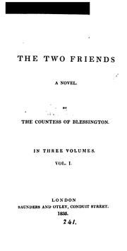 Cover of: The two friends