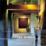 Living homes : sustainable architecture and design