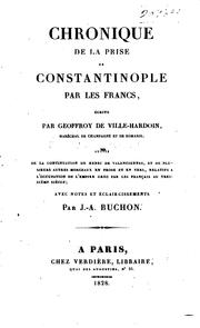 Cover of: Collection des chroniques nationales français: écrites en langue vulgaire du ...