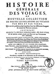 Cover of: Histoire générale des voyages, ou, Nouvelle collection de toutes les ...