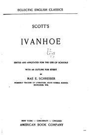 Cover of: Scott's Ivanhoe by Sir Walter Scott, Mae E . Schreiber