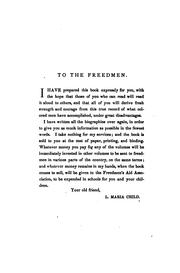 Cover of: The Freedmen's Book by l. maria child