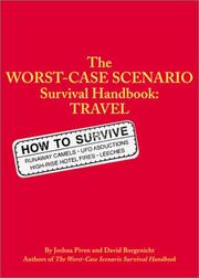Cover of: The worst-case scenario survival handbook by Joshua Piven
