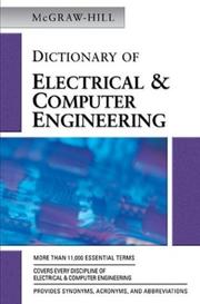 Cover of: McGraw-Hill Dictionary of Electrical & Computer Engineering | McGraw-Hill