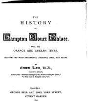 Cover of: The history of Hampton Court Palace