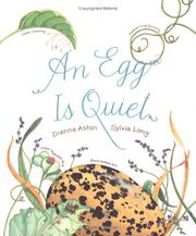 Cover of: An egg is quiet